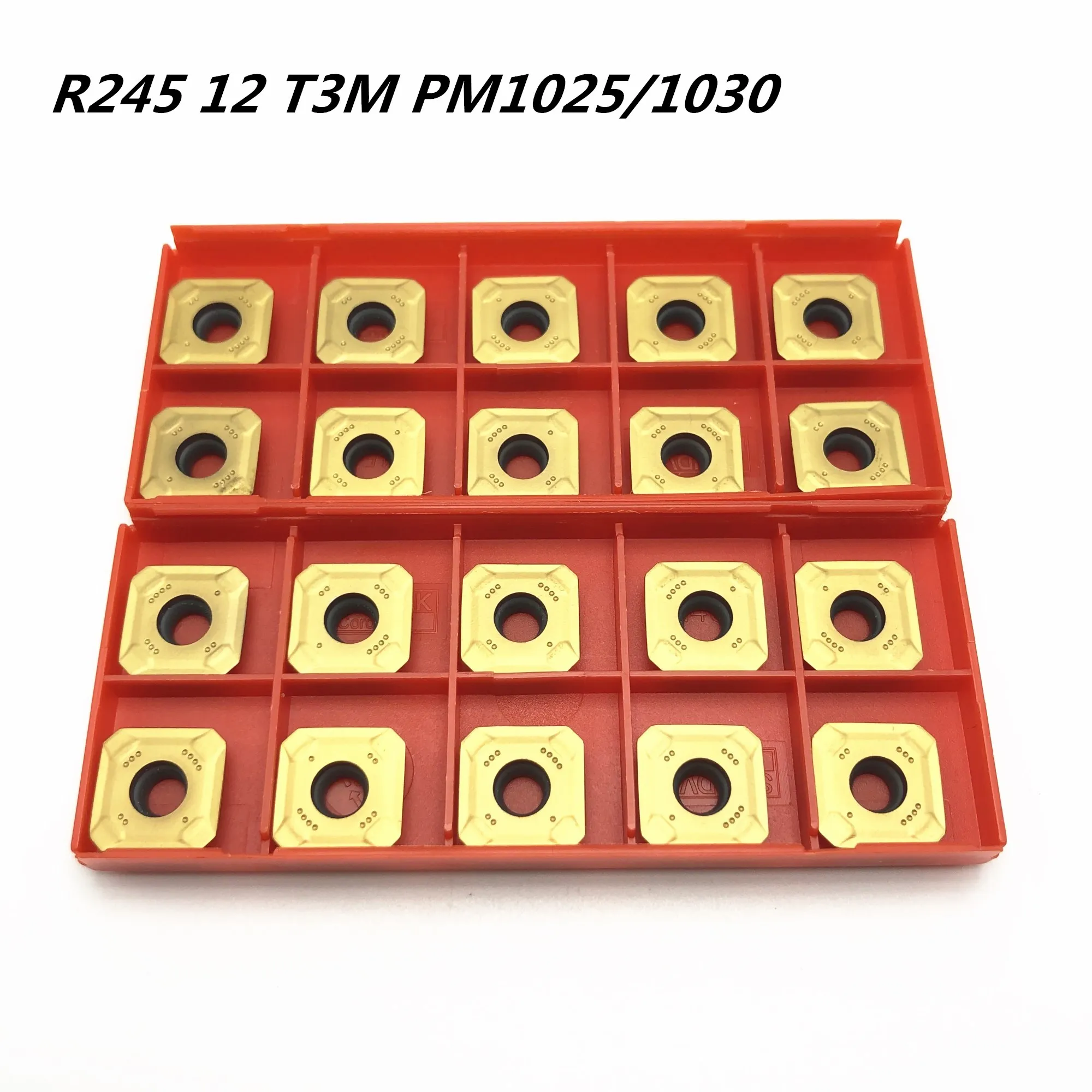 

Carbide insert R245 12T3M PM1025/1030 high quality internal round metal turning tool CNC machine milling cutter milling cutter