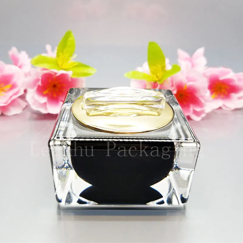 15g 30g 50g 30ml 50ml 100ml black acrylic container (2)