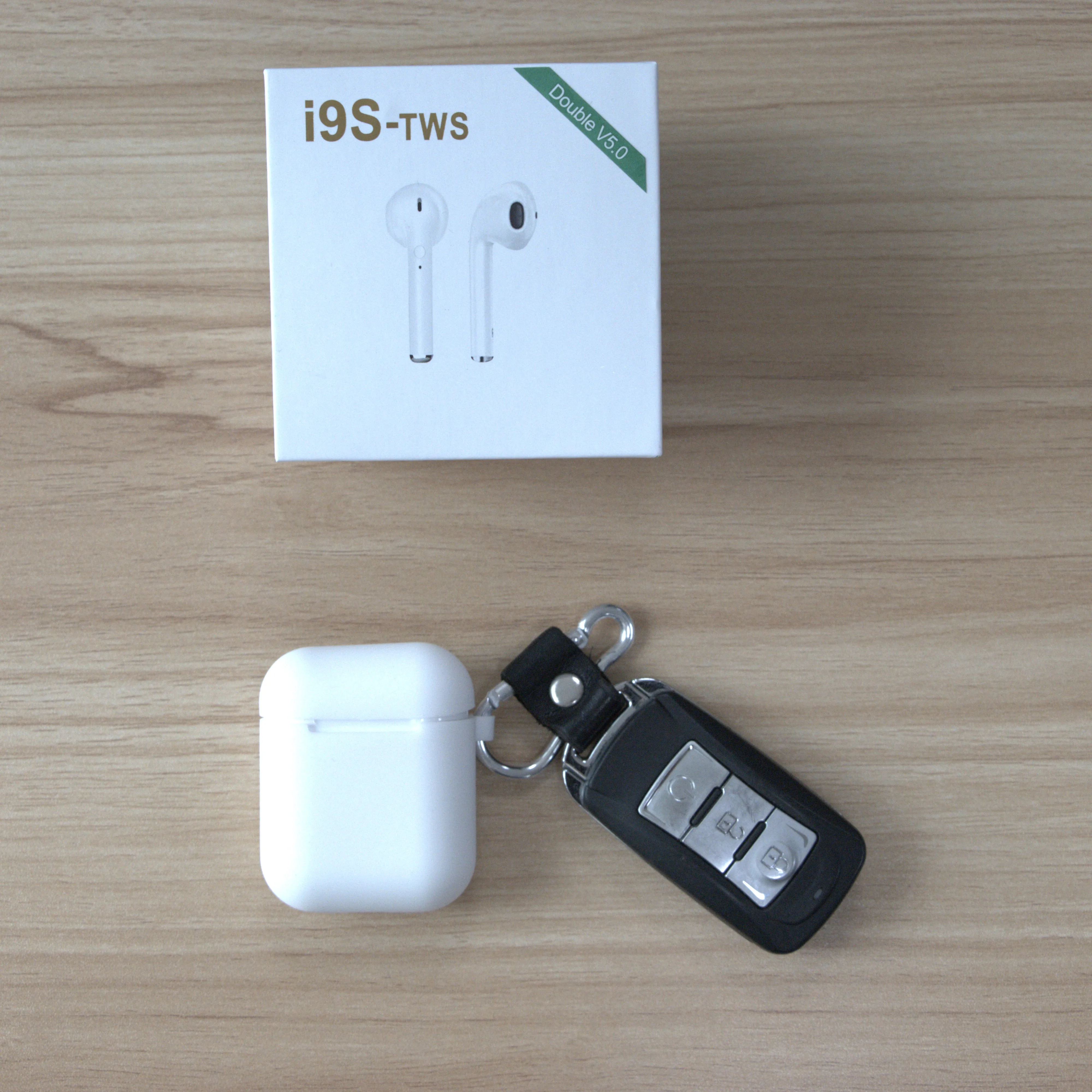 Двойные i9s настоящие беспроводные наушники Мини Bluetooth V4.2 DER стерео спортивные для