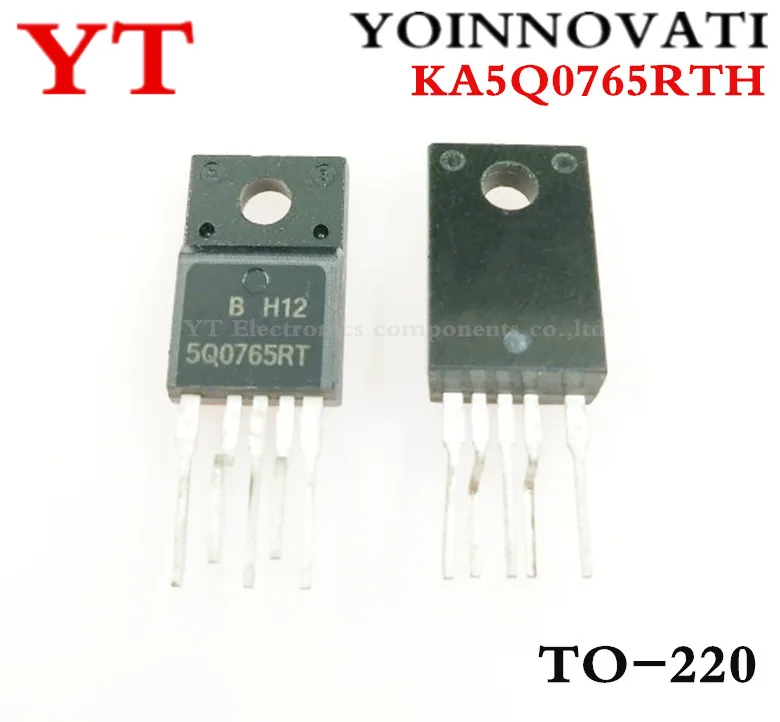 10 шт. переключатель KA5Q0765RTH KA5Q0765 5Q0765 0765 5Q0765RT IC FPS | Электронные компоненты и