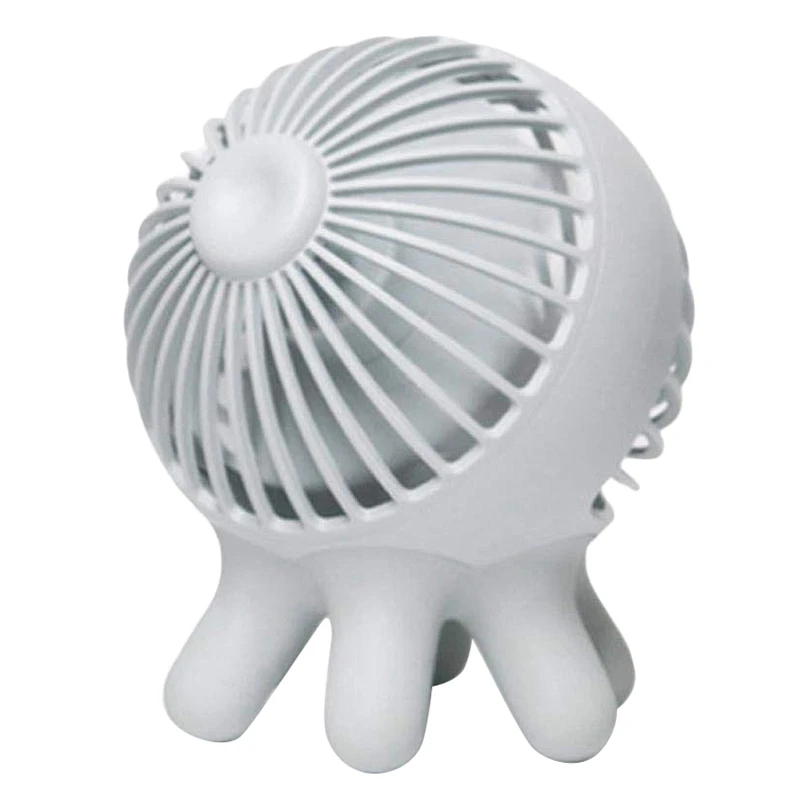 Usb вентилятор, персональный портативный ручной вентилятор, работающий от аккумулятора с Usb Перезаряжаемый, форма осьминога Электрический