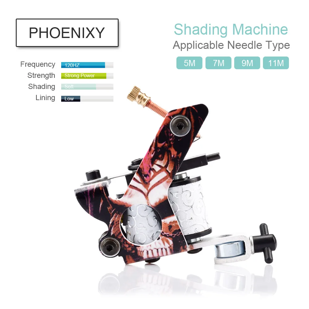  Professional Tattoo Kits Tattoo Machine Set 2 Tattoo Machine Guns 10 Colors Ink Set LCD Black Power