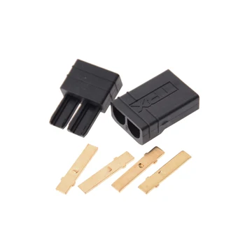 

RC Connector Crimps+1pc Male Housing+1pc Female Housing /TRX Plugs Lipo/NiMh Brushless ESC Battery 4pcs