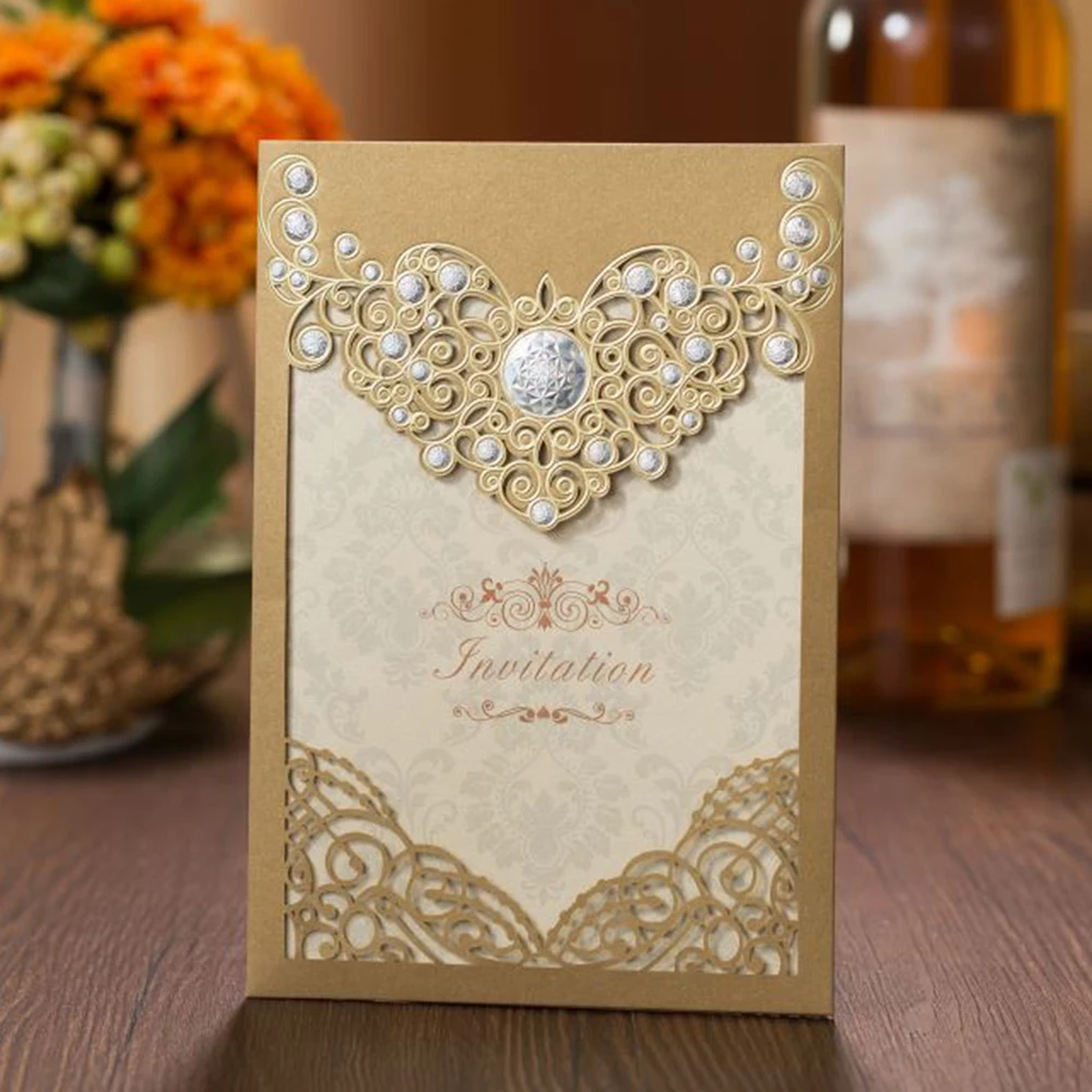 Diamond Wedding Invitation Cards 10