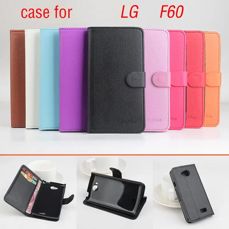 Shockproof Flip Leather Fashion Phone case for LG F60 About Cover Mobile Silicone Bags. Brand Hot Sale Factory price. | Мобильные