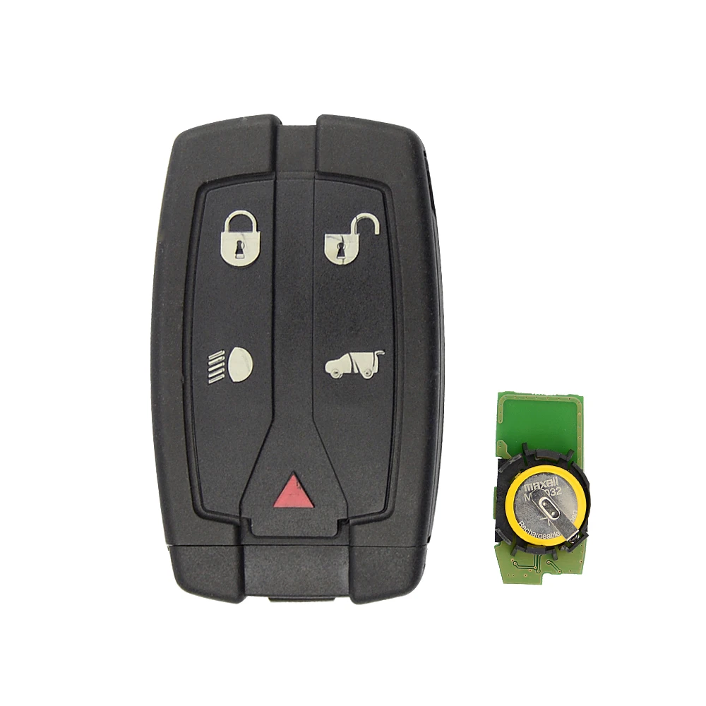 OkeyTech 315/433Mhz Smart Remote Key Keyless Fob 5 Buttons For Land Rover Freelander 2 LR2 Sport 2008 2009 2010 2011 2012