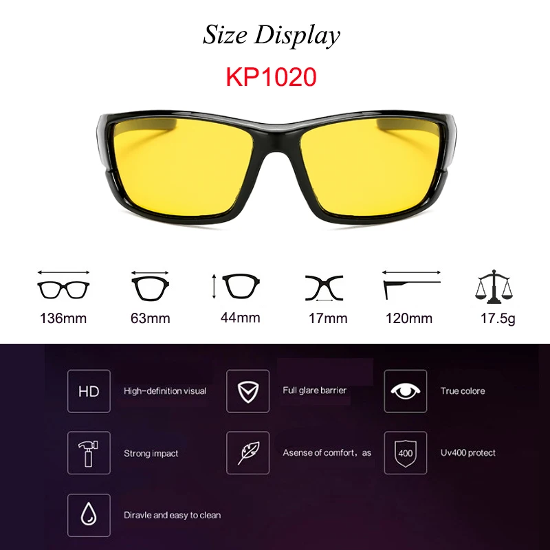 WarBLade, автомобильные водители, очки ночного видения, антибликовые, поляризатор, солнцезащитные очки, поляризационные, очки для вождения с сумкой, мужские солнцезащитные очки