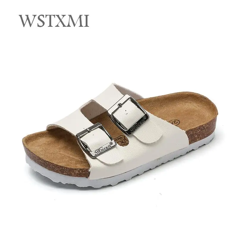 girls cork bed sandals