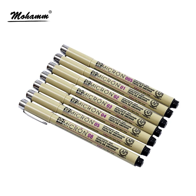 sakura professional pigma art marker pen for drawing sketch archival