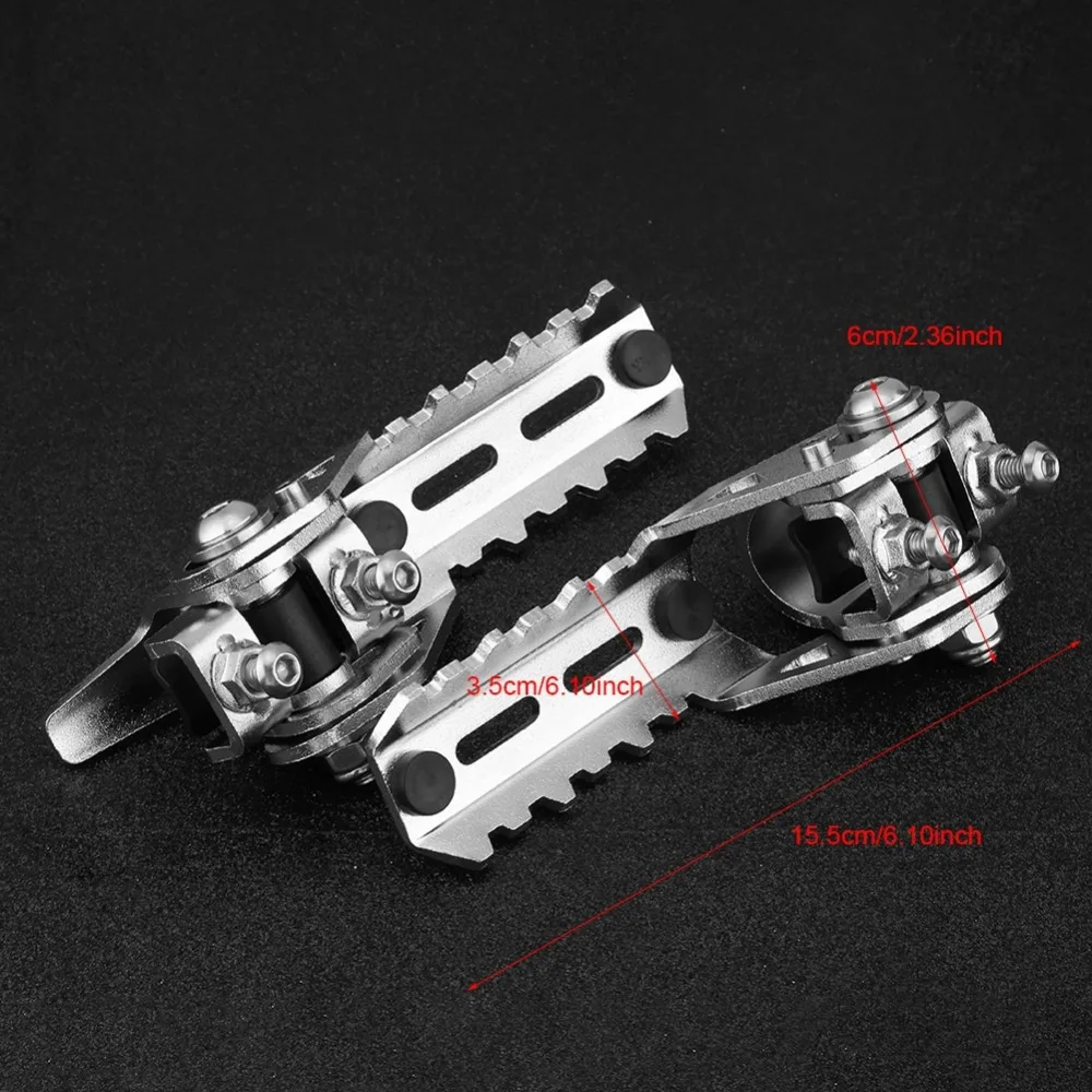 1 пара передних подножек для мотоцикла, Передние Подножки для ног, универсальные подножки для BMW R1200GS 2013