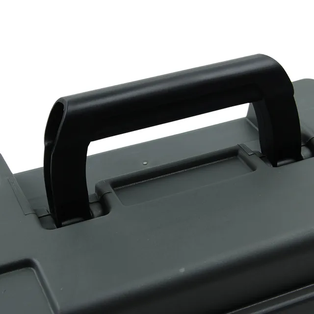 Plastic Ammo Box Weapons Safe Storage Ammo Can Lightweight High Strength Ammo Accessory Crate Storage Case Bullet Safety Box 5