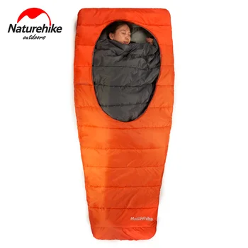 

Naturehike promotion Middle open oval cotton sleeping bag adult outdoor camping indoor lunch break winter warm sleeping bag
