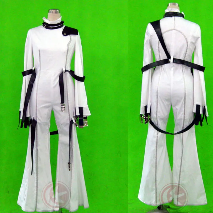 

C.C Code Geass Anime Cosplay cc cosplay costume white suit jumpsuit can costum-made