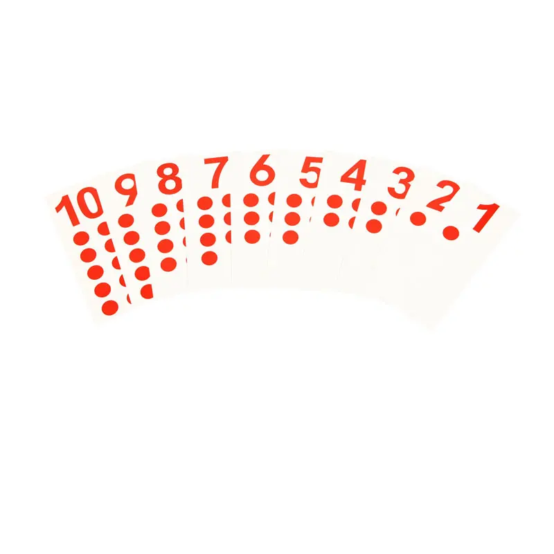 

Montessori Infant Toys Numbers Counters Control Cards Educational Early Learning Toys For Children Juguetes Brinquedos MG1864H