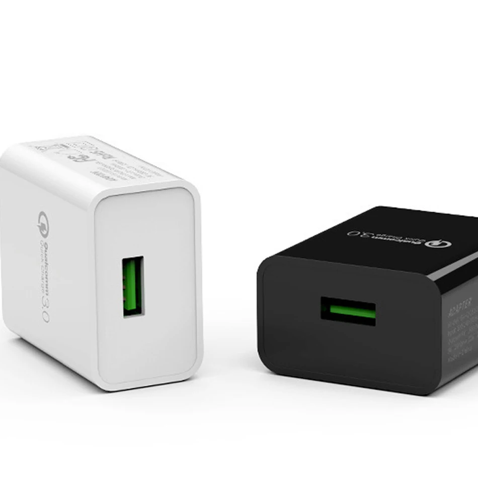 Fiuzd USB Charger 18W Quick Charge 3.0 Mobile Phone Charger for iPhone Fast QC 3.0 Charger for Huawei Samsung Galaxy S8 S9+ S1055