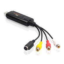 Geniatech mygica capit usb captura de vídeo analógico para digital, converter vhs composite e s-vídeo para usb no computador