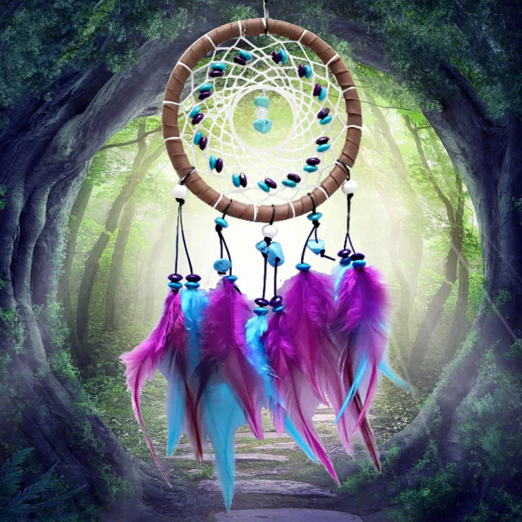 

Hotuocho Diamonds Dream Nets Monnets Wind Chimes Home Decorations Nordic Style Kids Decoration Wind Spinner Gifts