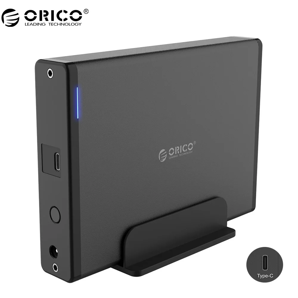 ORICO 3.5 inch Type C External Hard Drive Enclosure USB3.1