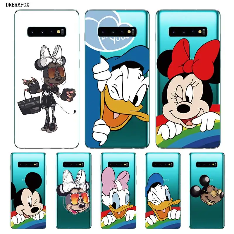 

N351 Mickey Soft TPU Silicone Cover For Samsung Galaxy J2 J3 J4 J5 J6 J7 J8 Pro Plus Prime 2018 2017 Case