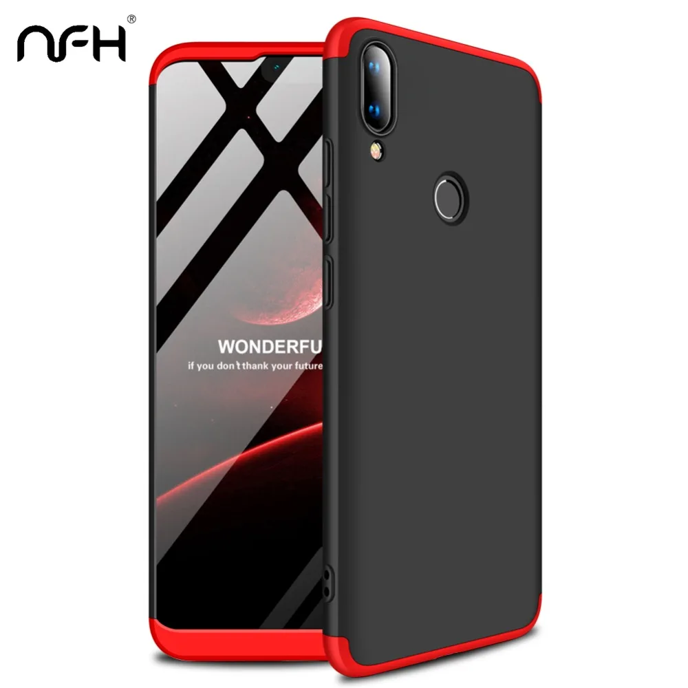 

360 Degree Protection Case For Huawei Y9 2019 Enjoy 9 Plus Luxury Hard Silicone Back Cover Shell For HUAWEI Y9 On 6.5" Housing