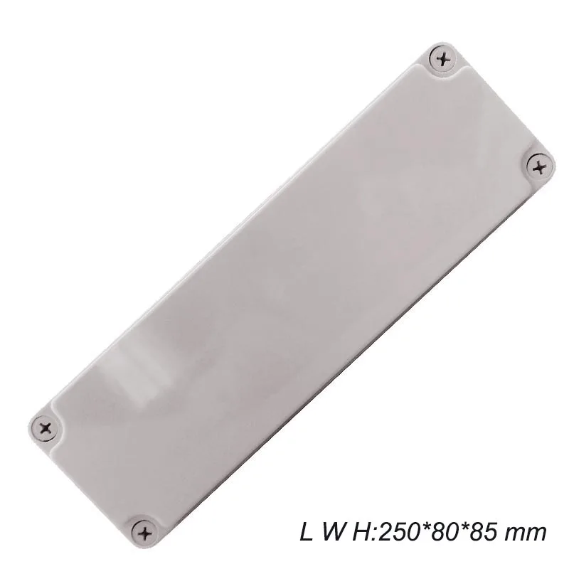 

High Quality 250mm x 80mm x 85mm Waterproof Plastic Enclosure Junction Box Holde