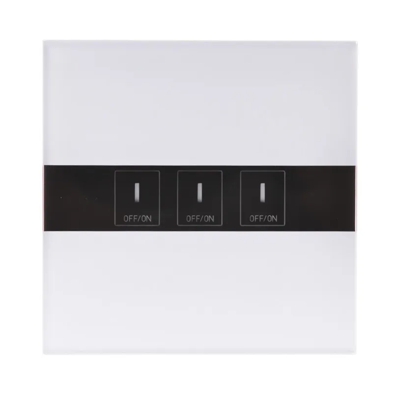 3 Way WIFI Smart Touch Switch панель приложение дистанционное управление выключатель света