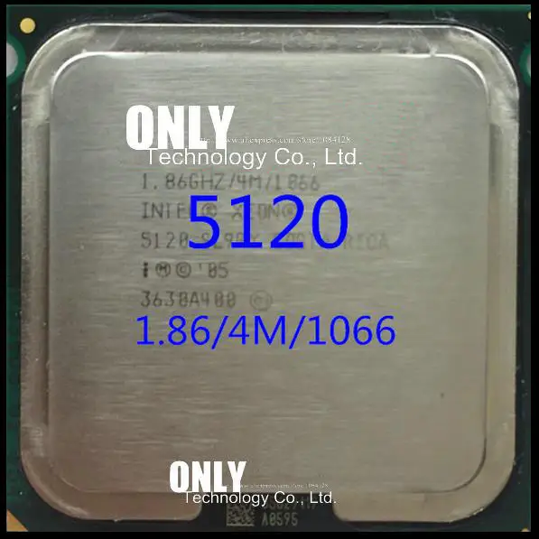 latop core 5120 двухъядерный процессор 1,86/4 M/106 LGA 771