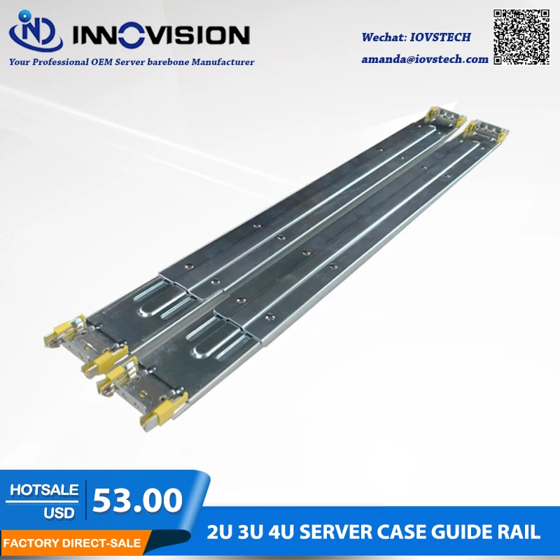 Высокое качество специальный сервер направляющая для наших 2U/3U/4U серверный чехол, 3 секции стойки сервер направляющие
