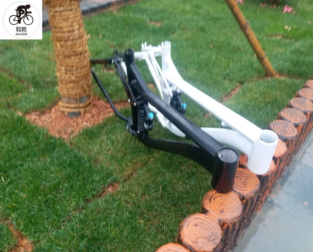 Excellent Kalosse  DNM  190mm travel   BB 68mm  downhill bike frame   AM mountain bike frame  Bicycle  frame 8