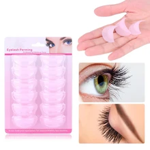 6 пар/лот силикона для завивки ресниц завивка макияж щит Pad Макияж, накладные ресницы стикер наращивание ресниц