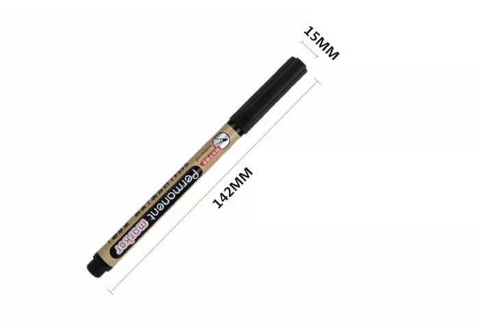 Deli Fast Dry Permanent Oil Marker Pens For Tires CD Fabric Waterproof Drawing Signature Greeting Card Calligraphy Graffiti Pen  (18)