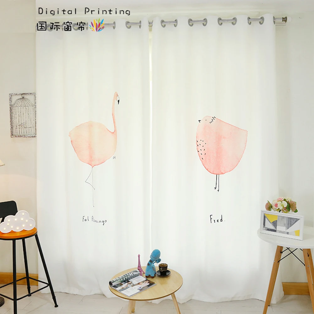 Custom Made 2x Grommet Window Draperies Window Curtain Nursery Kids