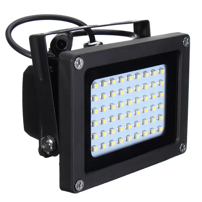 Lâmpada de Energia Sensor de Luz Jardim ao ar Luzes de Segurança à Prova Solar Dusk-to-dawn Flood Spot Lamp Livre Caminho Parede Dwaterproof Água 54 Led 8 de luz led flood spot lamp jardim