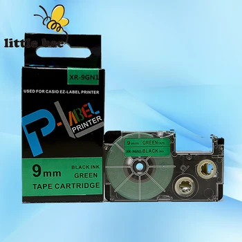 

1Pcs XR-9GN1 Mixed colors 9mm Compatible CASIO label tapes XR-9WE1 XR-9X1 XR-9YW1 XR-9RD1 XR-9GN1 XR-9BU1 printer Ribbon