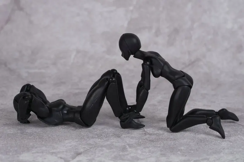 

BJD SHF Figures Body Chan DX Set Male Female Large Bust Naked Body Figuarts Model Puppets Figma Anime Joint can moved Toys GH723