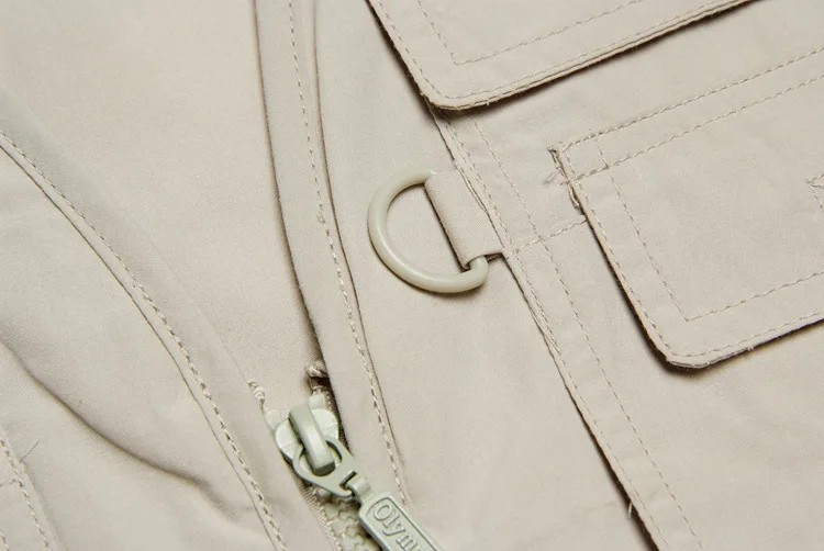 50% OFF Grandwish Large Size Olympina Mens Army Casual Vests With Many Pockets Male Sleeveless Fashion Waistcoats Plus Size XL-5Xl,DA757