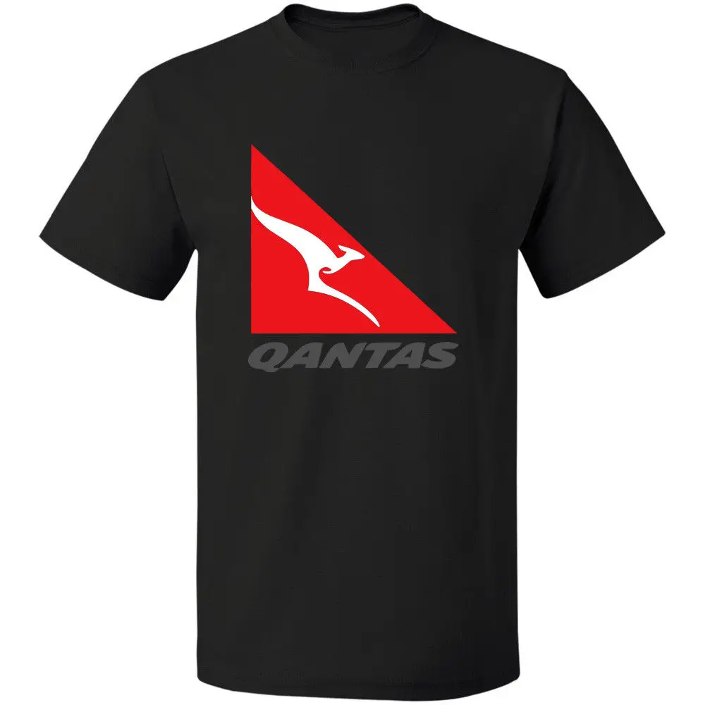 Qantas логотип самолета футболка Бесплатная доставка 100% хлопок S-3XL мужской дизайн футболка Топ Футболка мужская футболка 2018 Мода