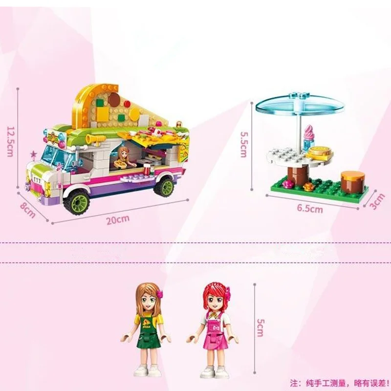 ENLIGHTEN-City-Girls-Princess-Pizza-Dining-Car-Bus-Building-Blocks-Sets-Bricks-Model-Kids-Classic-Compatible (3)