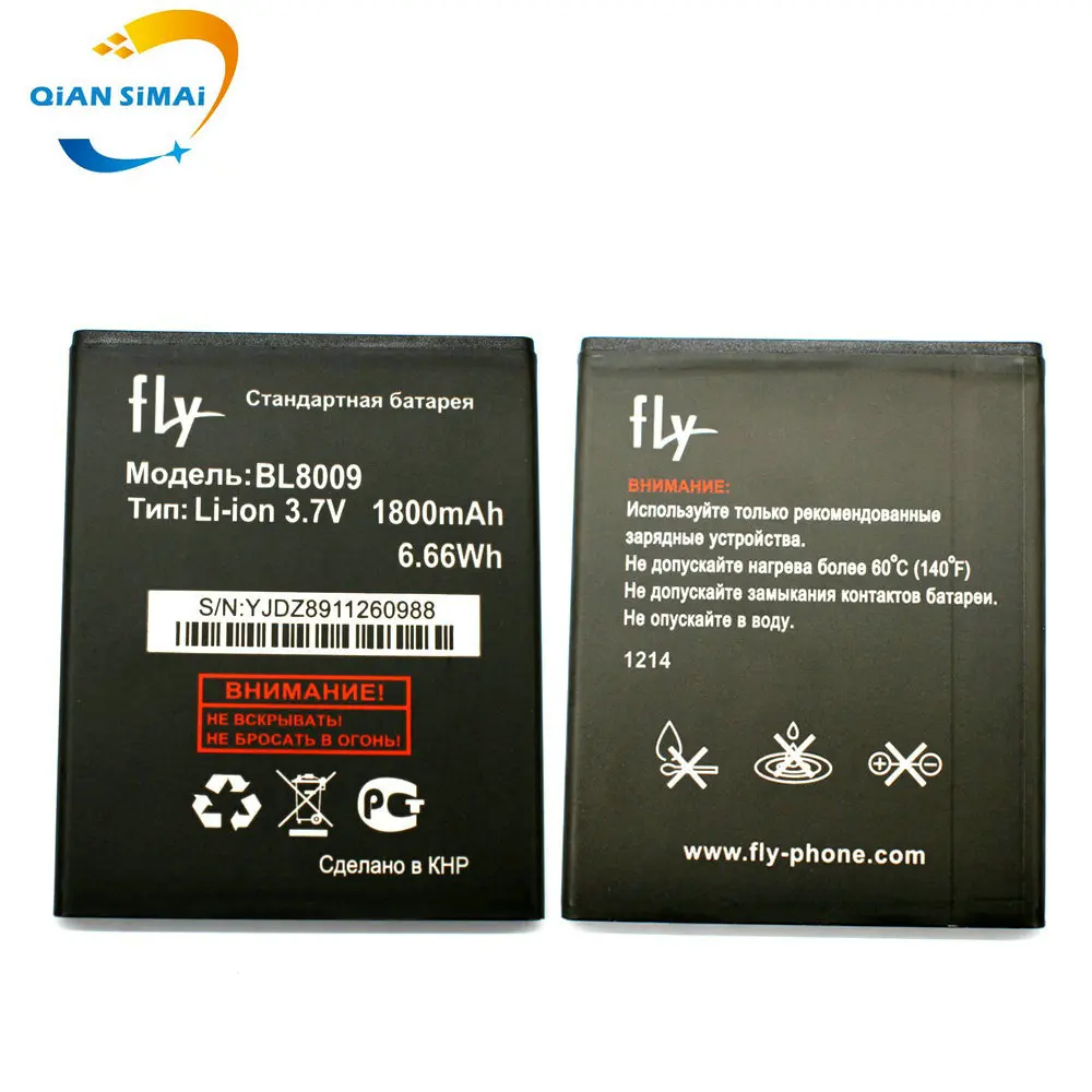 

1PCS New High Qualtiy BL8009 BL 8009 Battery For Fly FS451 Nimbus 1 BL8009 +Tracking Code