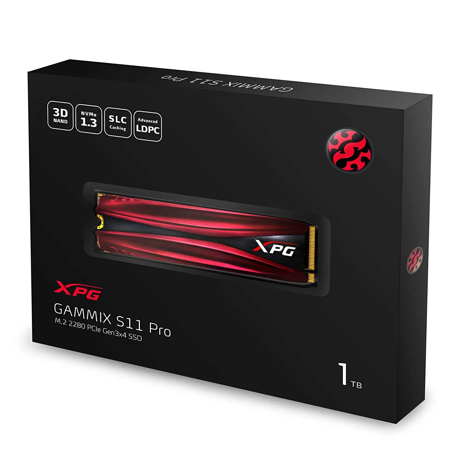 ADATA XPG GAMMIX S11 Pro PCIe Gen3x4 M.2 2280 твердотельный накопитель для ноутбука рабочего стола