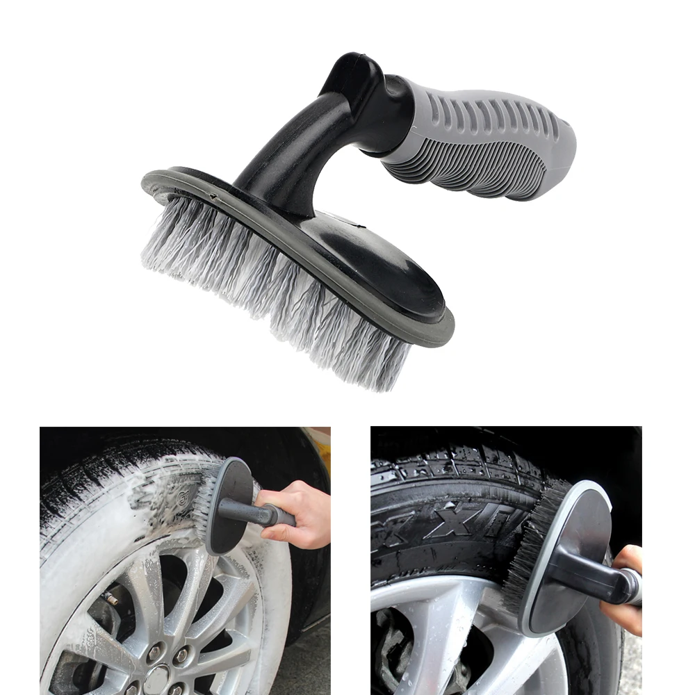 Car Tyre Brush Dust Remove Tire Wheel Cleaning Car Wash Universal