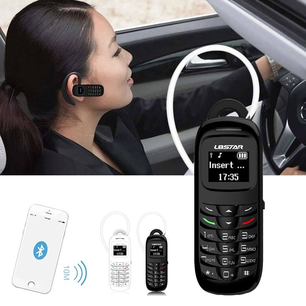 

BM70 Mini Small GSM Mobile Phone Bluetooth Dialer Earhook Headset Cellphone GSM Mode Call Ultra Thin Pocket Cell Phone