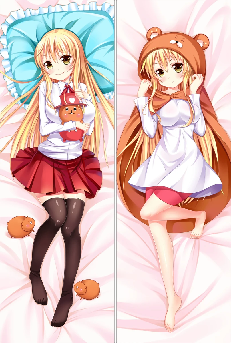 MMF Himouto! Персонажи Умару Чан дома сильфинфорд Тачибана и Нана эбина наволочка для