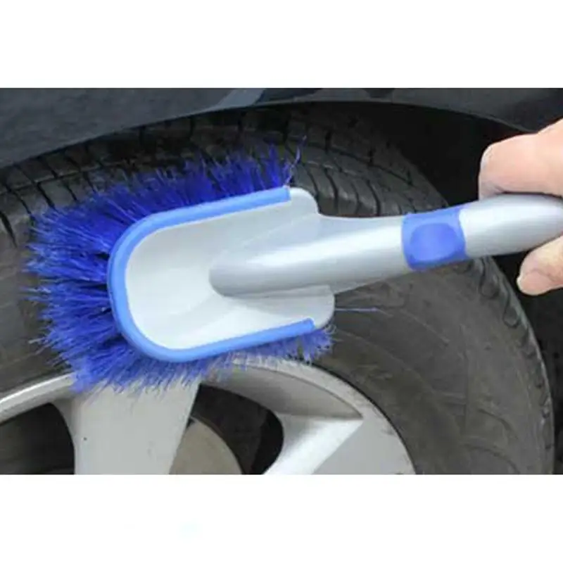 VORCOOL Long Handled Tyre Rim Cleaning Brush for Car Auto Wheel