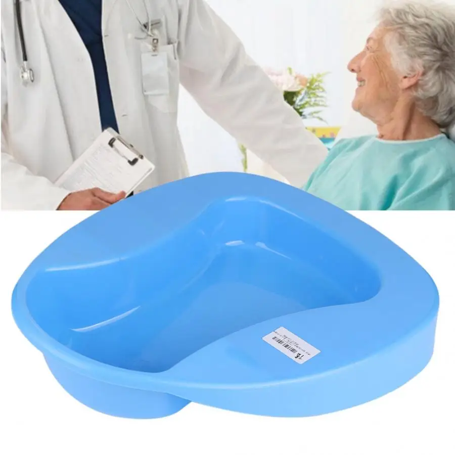 

Plastic Stable Bedpan Heavy Duty Smooth for Bed-Bound Patient for Elderly Disabled Adult Diapers & Travel Devices