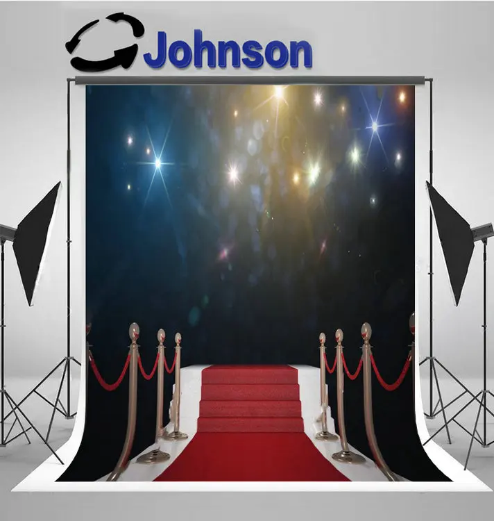 red carpet hollywood VIP Lights staircase photo studio background High quality Computer print party backdrop | Электроника