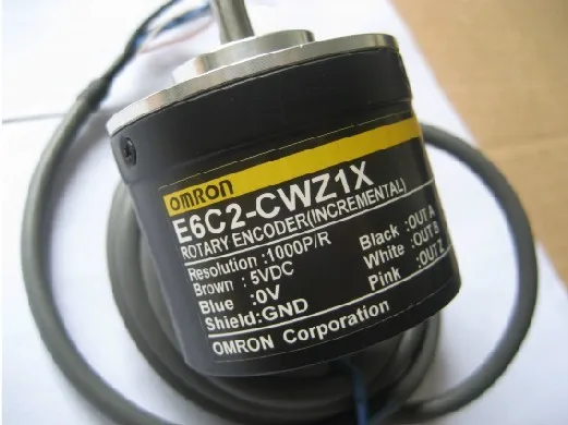

Free shipping 1pcs Stepper motor rotary encoder / tachometer positioned meter count encoder E6C2-CWZ6C/1024P