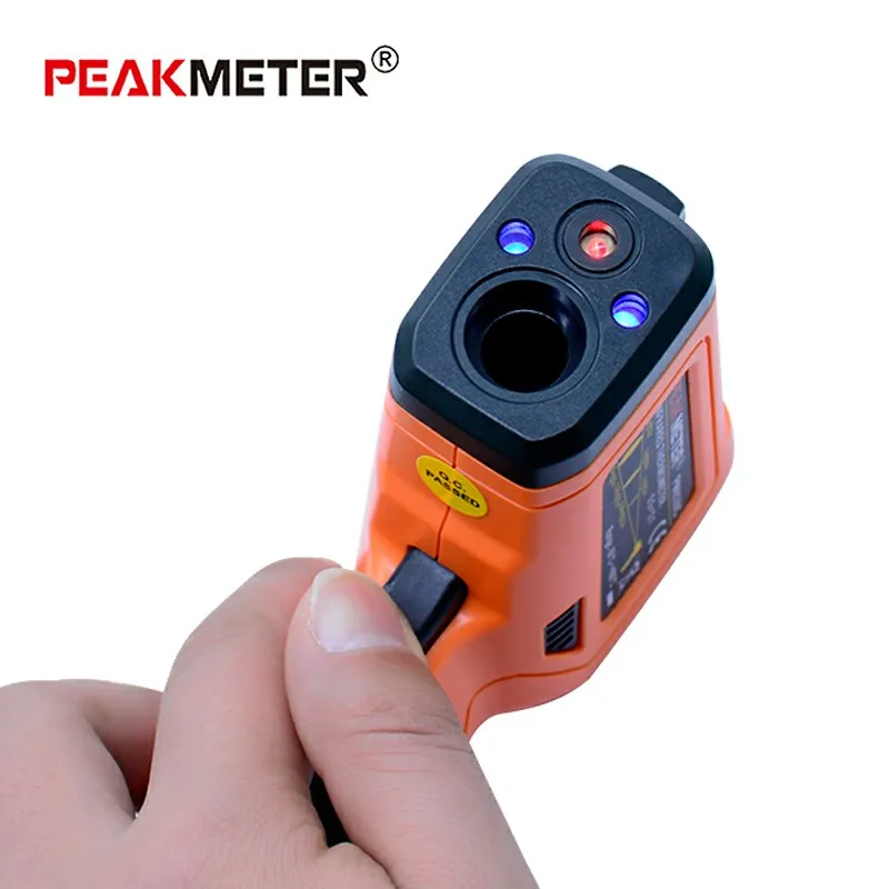 Цифровой термометр PEAKMETER PM6530 бесконтактный ручной инфракрасный цифровой дисплей