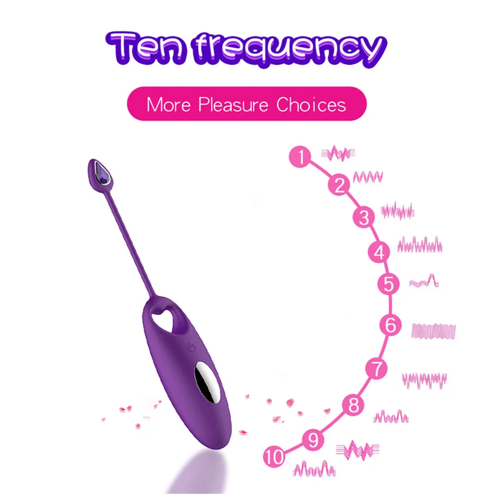 Vibrator For Women Wireless Remote Kegel Balls G Spot Vibrating Eggs Ben Wa Clitoris Stimulate Vibrator Erotic Sex Toy for Women (2)