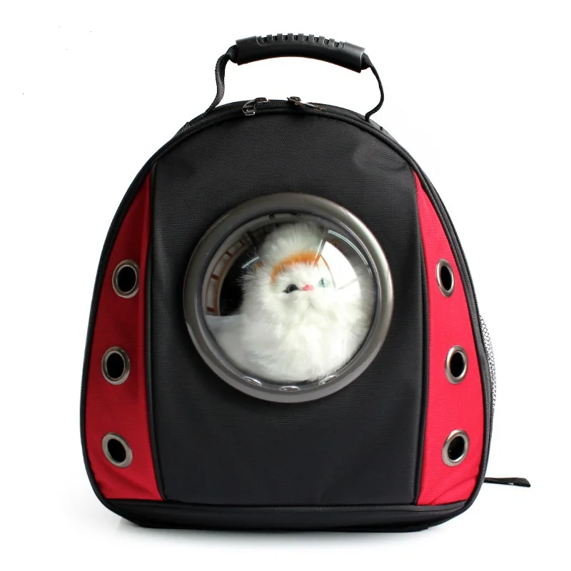 

2017 New Space Capsule Shaped Pet Carrier Breathable Pet Backpack PC Pet Dog Outside Travel bag portable bag Cat bags